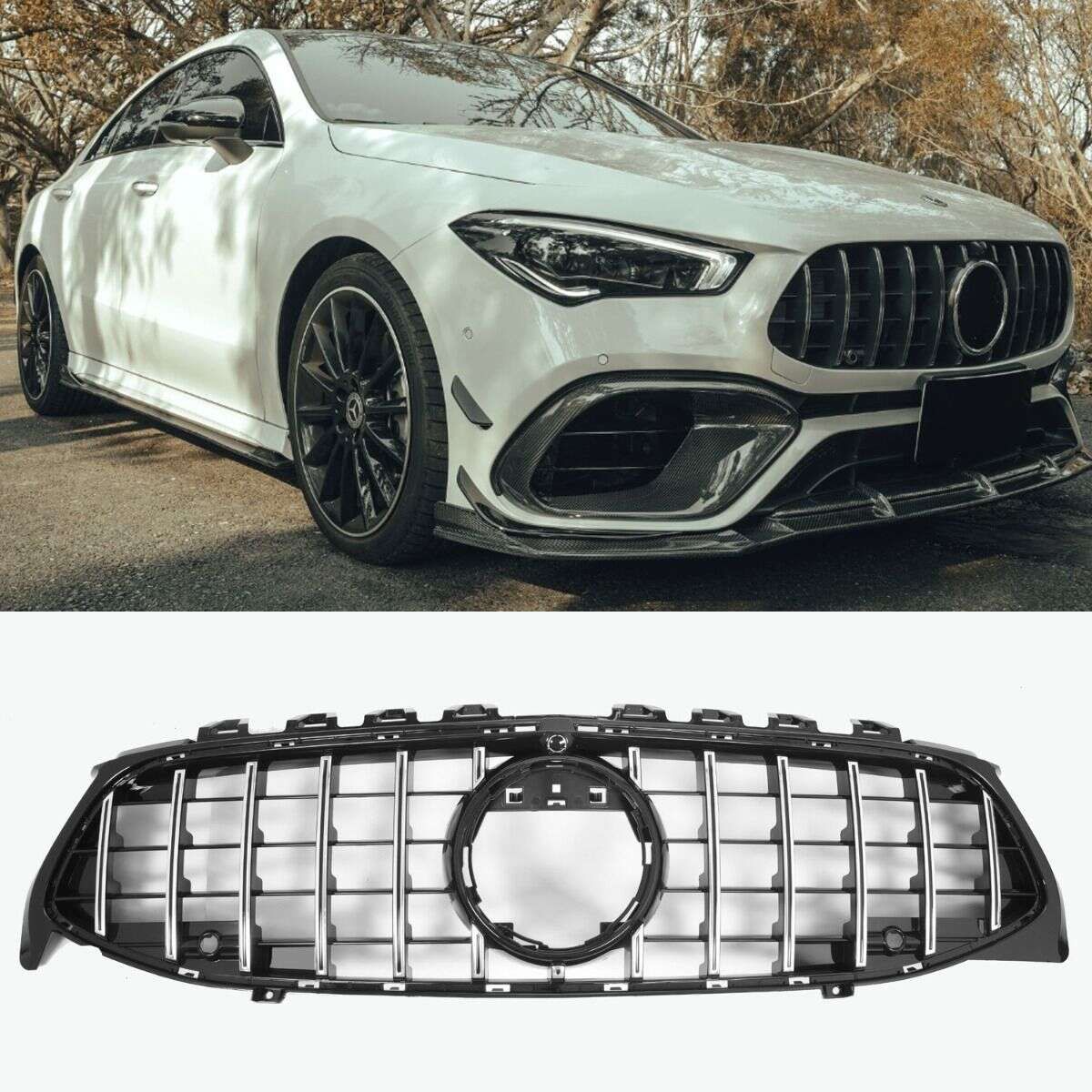 Griglia Panamericana CROMATA – Mercedes CLA C118 e X118