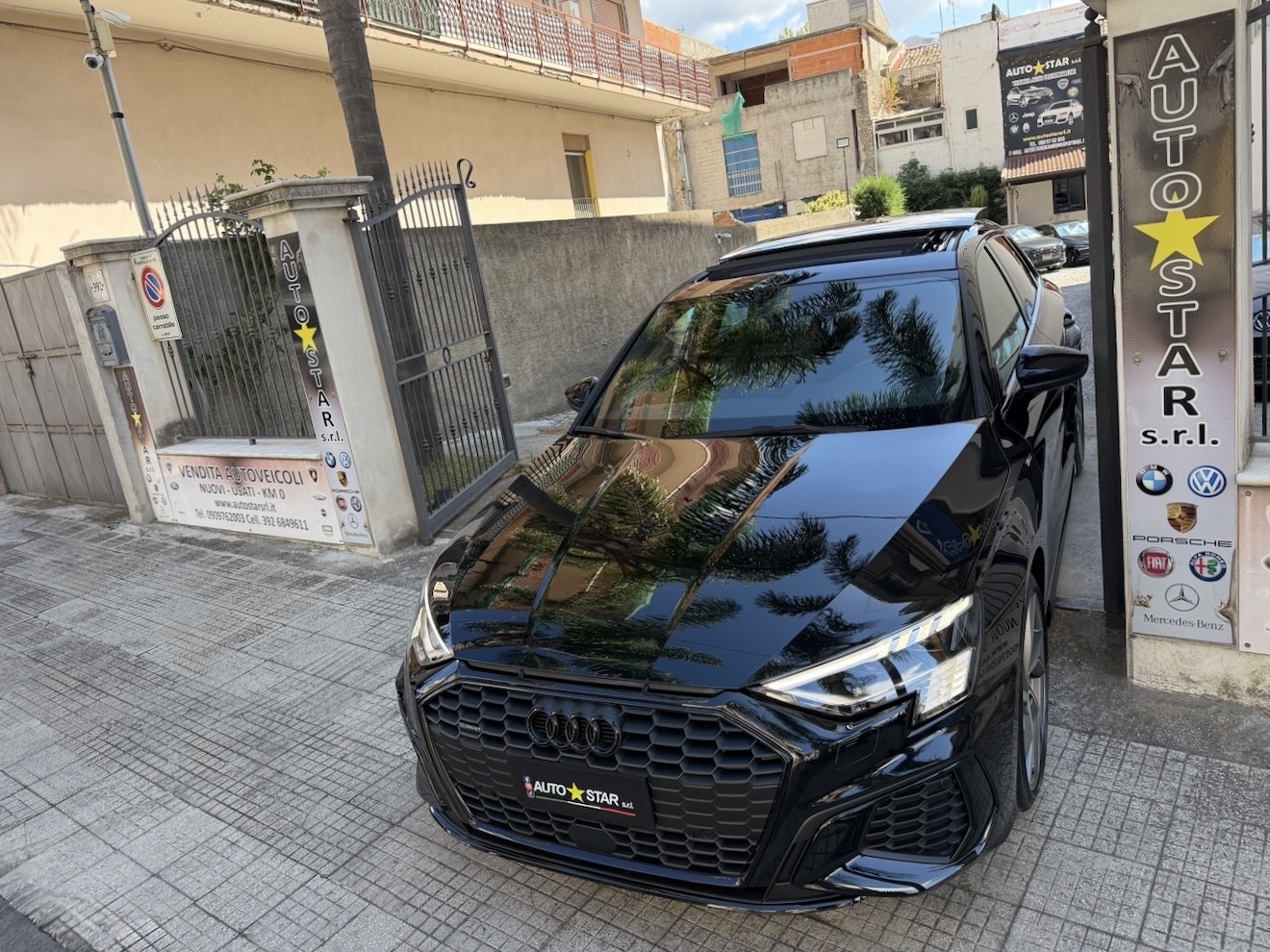 Audi A3 Sportback 40 TDI Quattro S-line edition Identity Black