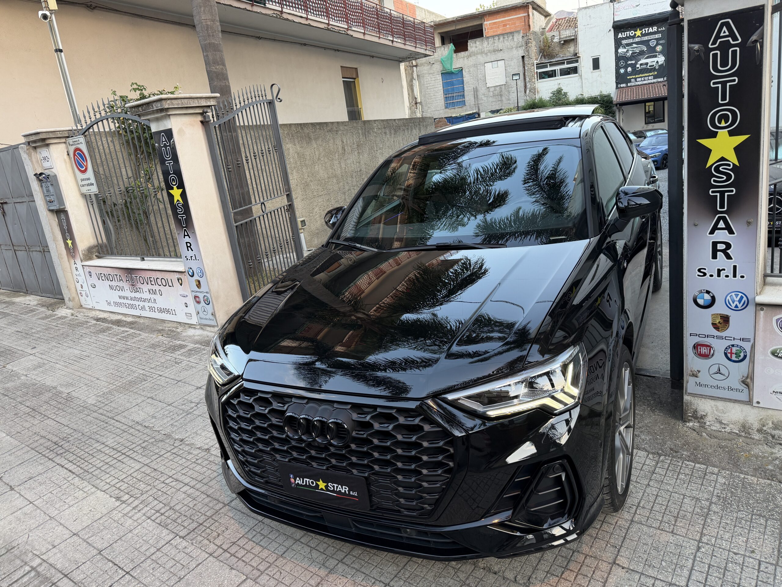 Audi Q3 Sportback 35TDI S-line Edition Identity Black