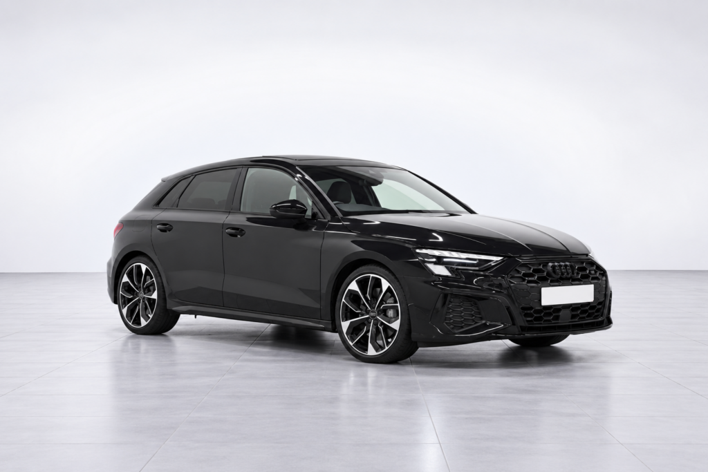 Audi A3 Sportback 40 TDI Quattro S-line edition Identity Black